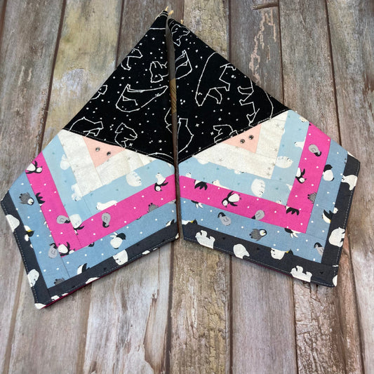 Gnome Bottle Topper | Pink Black Black Hat