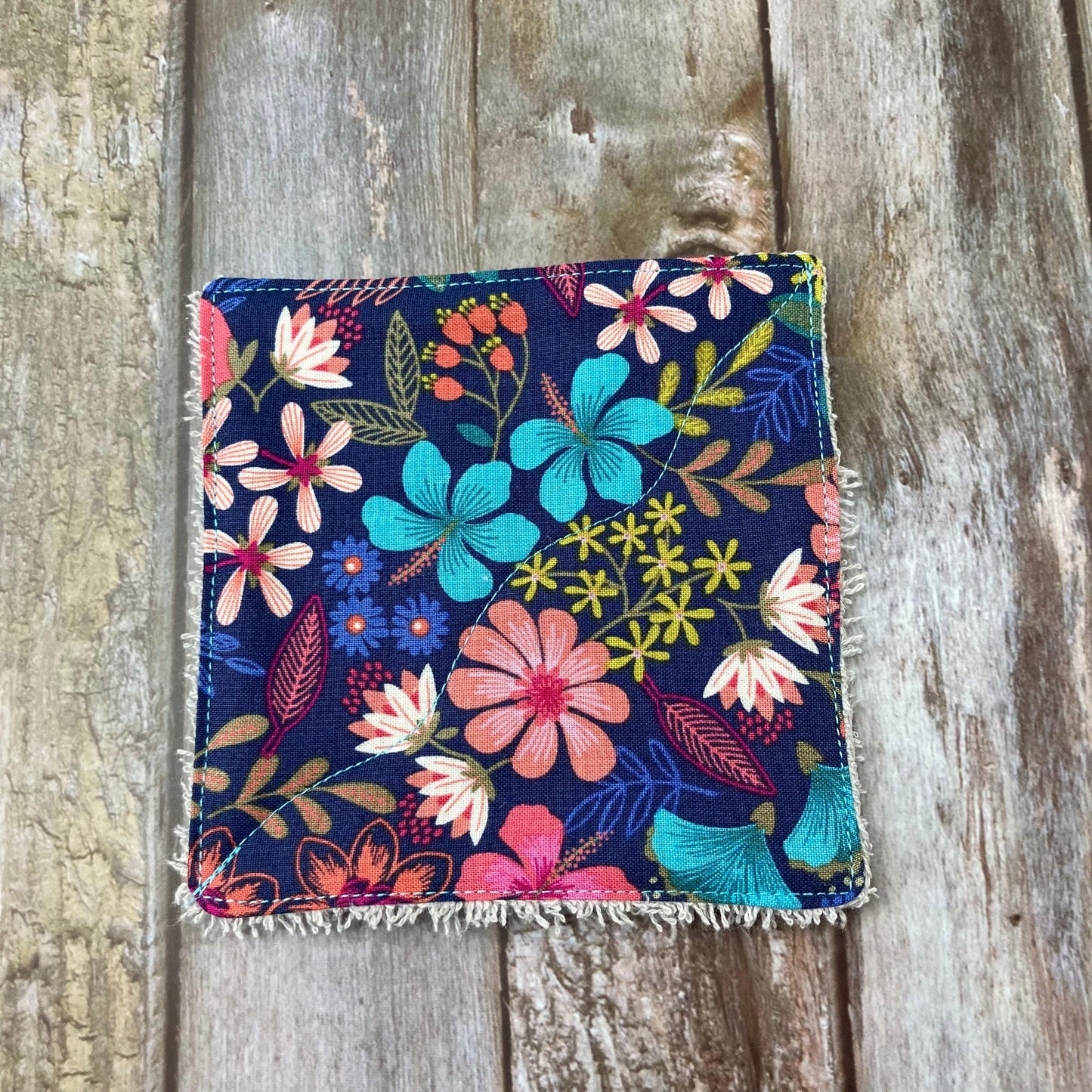 Zip Pouch Makeup Bag - Pencil Case | Pamper Pouch Gift Set - Coral, Navy, Grey